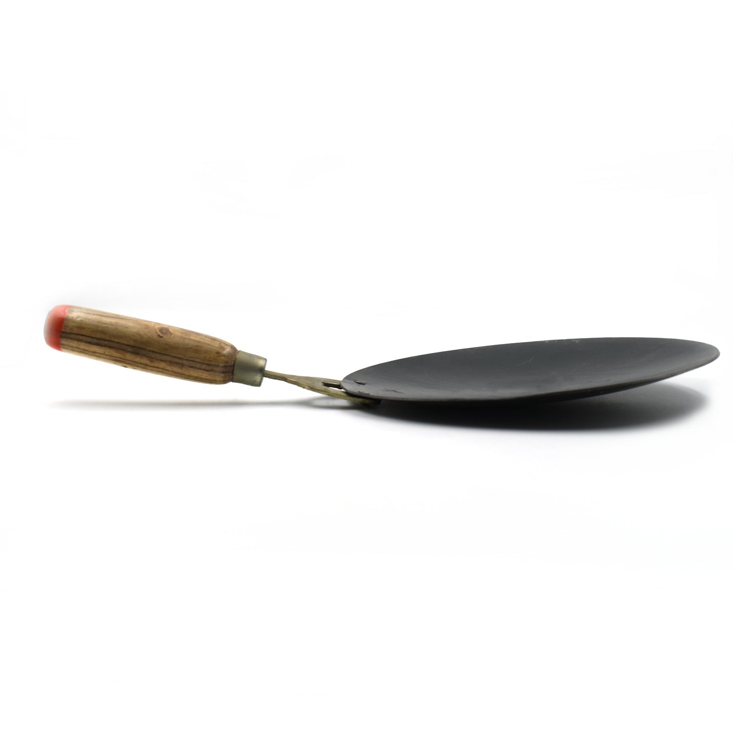 2692 Wooden Handle Roti Tawa used in all household and kitchen purposes for making rotis and parathas etc. freeshipping - DeoDap 2692 Wooden Handle Roti Tawa used in all household and kitchen purposes for making rotis and parathas etc. freeshipping - DeoDap